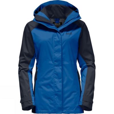 Chaquetas Jack Wolfskin North Slope Flex Mujer Azules - Chile NOM368597